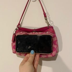 Coach Bags - COACH Pink C’s Evening Purse! 💗 Coach Bags - COACH Pink C’s Evening Purse! 💗